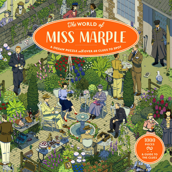 World of Miss Marple 1000 Piece Puzzle: 1000 Piece Jigsaw
