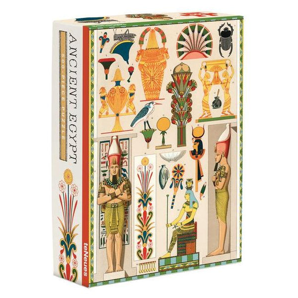 Teneues - Puzzle: Ancient Egypt, 500 Piece, Full Color Artwork, Vintage Art, Compact Box, 14 X 19 in: 500-Piece Puzzle in a Compact 2-Piece Box (Engli