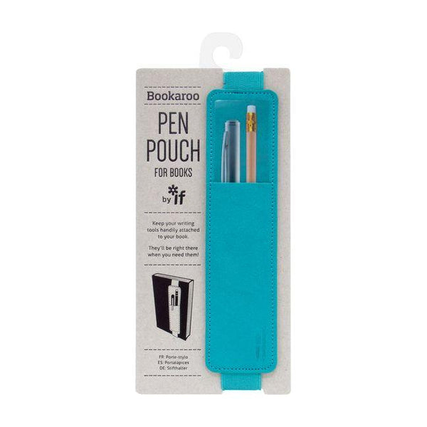 Bookaroo Pen Pouch Turquoise