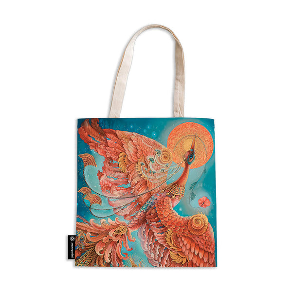 Firebird Canvas Bag by Paperblanks (Birds of Happiness): Firebird Birds of Happiness Canvas Bag Canvas Bags