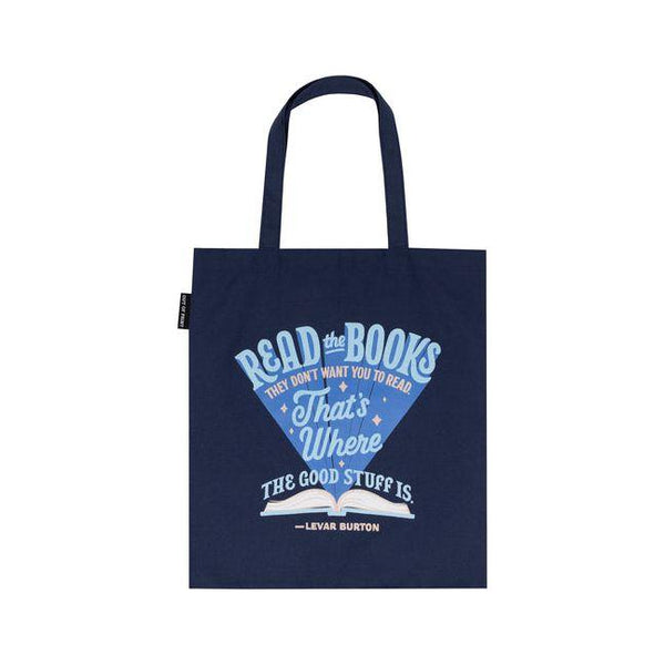 Levar Burton: Read the Books They Don't Want You to Read Tote Bag