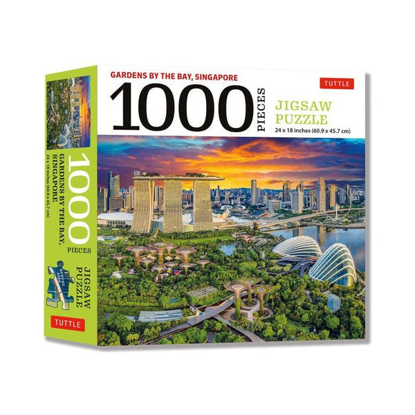 Singapore's Gardens by the Bay - 1000 Piece Jigsaw Puzzle: (Finished Size 24 in X 18 In)