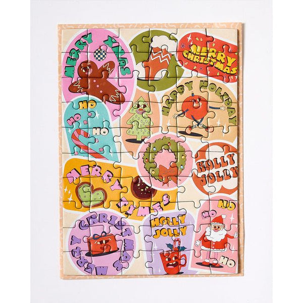 Happy Holiday - Greeting Card Jigsaw Puzzle - Interactive Jigsaw Card with Envelope - Ingram