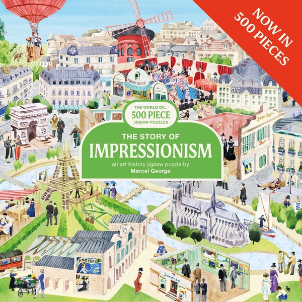 Story of Impressionism 500 Piece Puzzle: An Art History Jigsaw Puzzle - Ingram