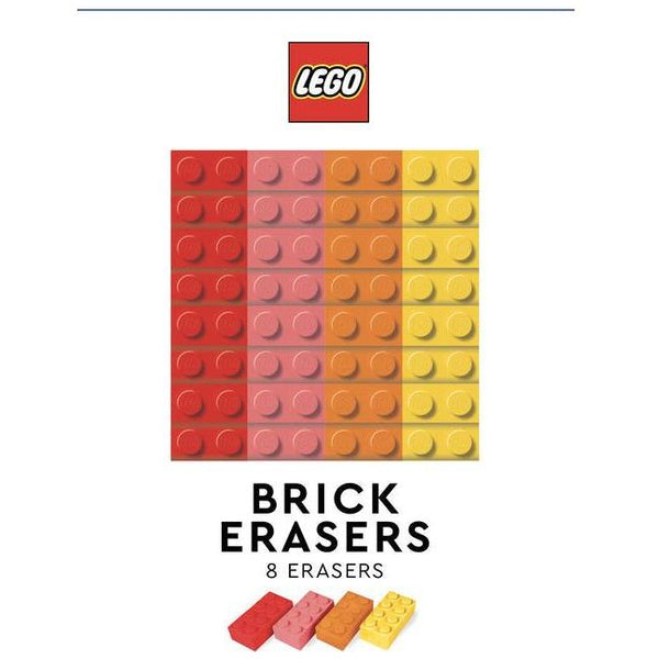 Lego Brick Erasers (Multicolor)