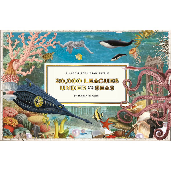 20,000 Leagues Under the Seas: A 1000 Piece Jigsaw Puzzle Inspired by Jules Verne's Classic Adventure - Ingram