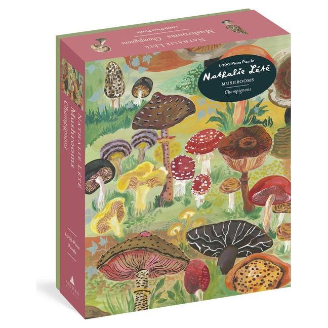 Nathalie Lété Mushrooms 1,000-Piece Puzzle