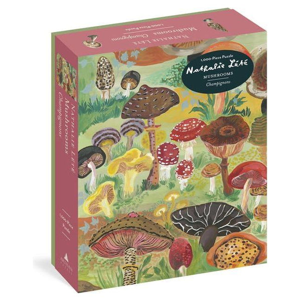 Nathalie Lété Mushrooms 1,000-Piece Puzzle