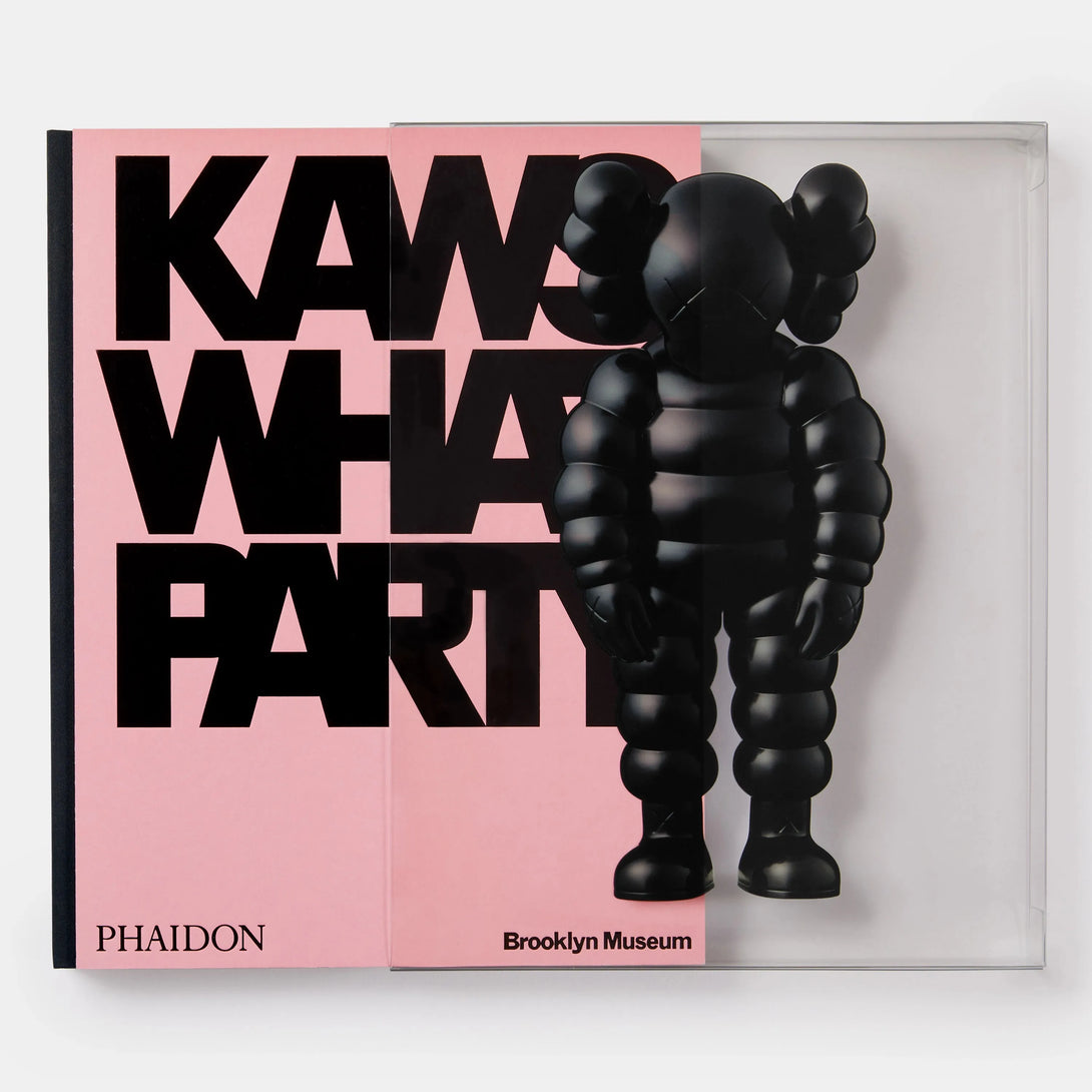 Kaws: What Party (Black on Pink Edition) - The Missing Piece Company