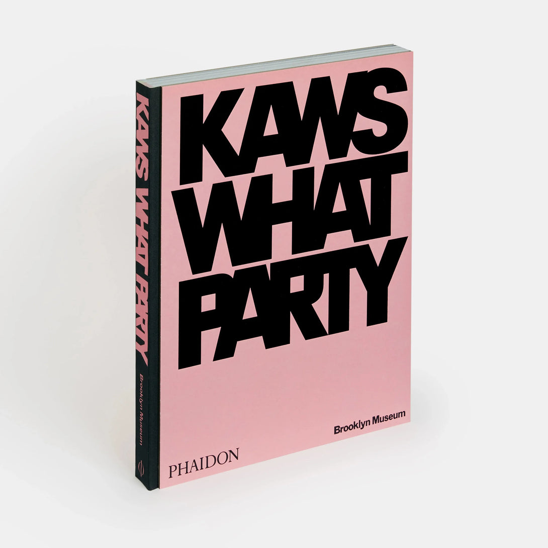 Kaws: What Party (Black on Pink Edition) - The Missing Piece Company