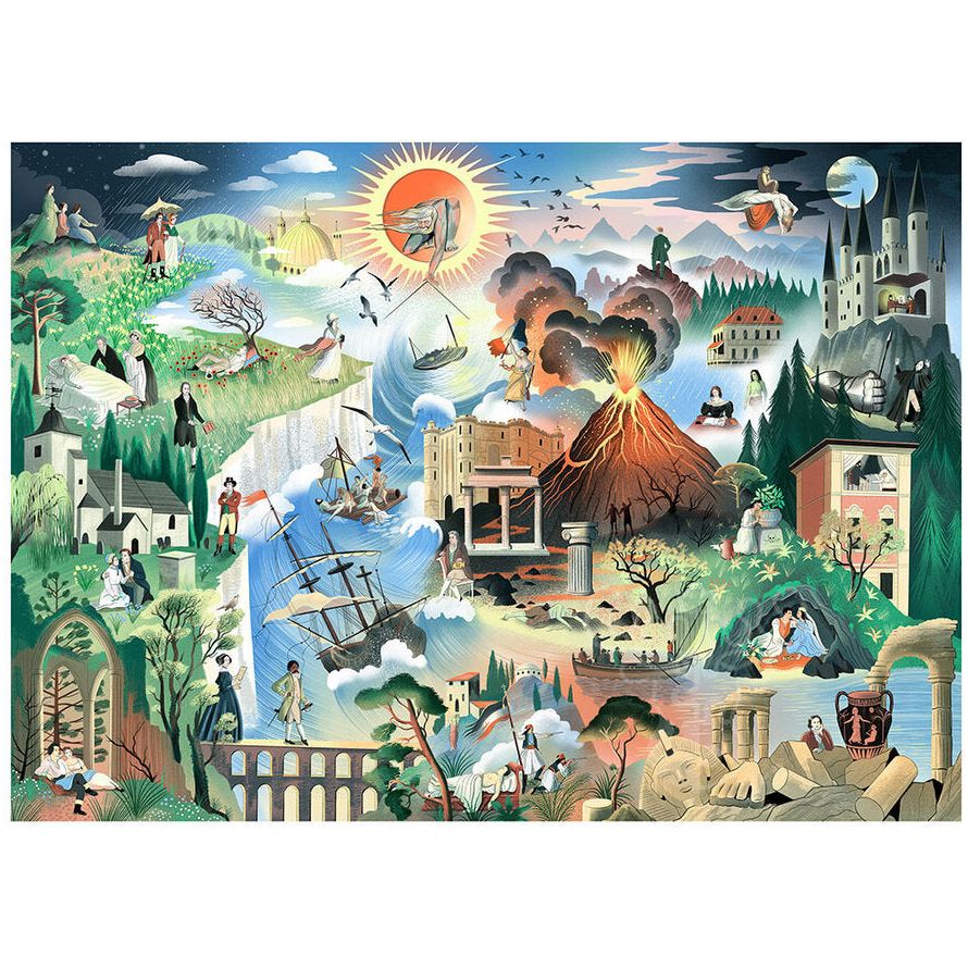 World of the Romantics 1000 Piece Puzzle: A 1000-Piece Jigsaw Puzzle - The Missing Piece Company