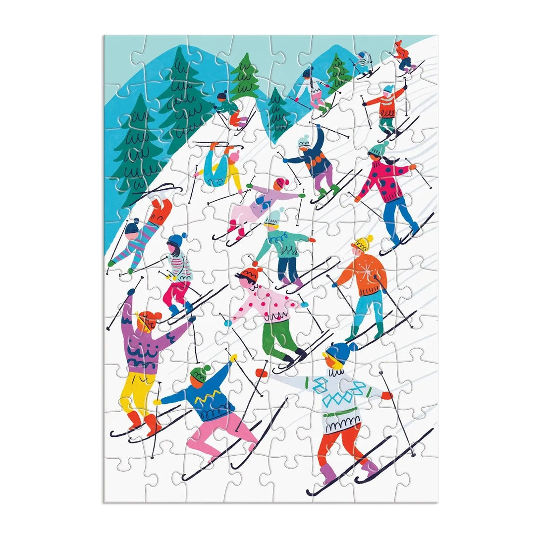 Louise Cunningham Merry and Bright 12 Days of Christmas Advent Puzzle - The Missing Piece Company