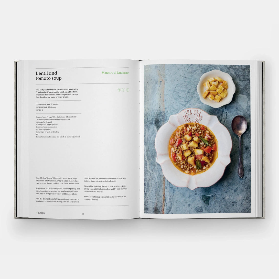 Regional Italian Cookbook: Recipes from the Silver Spoon - The Missing Piece Company