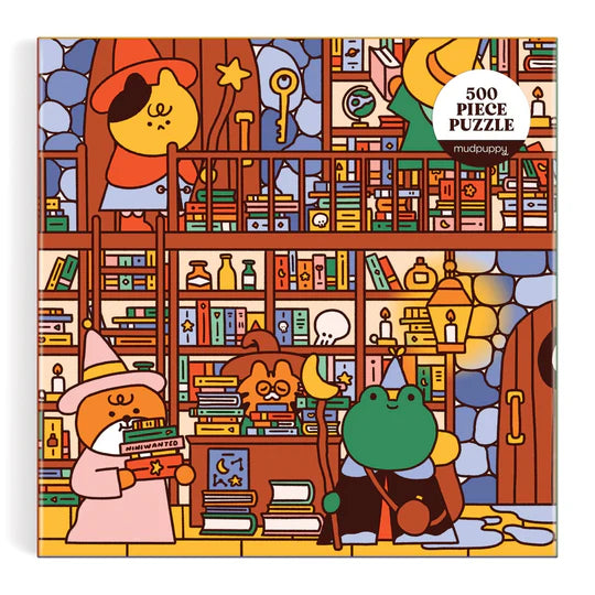 Wizard's Library 500 Piece Family Puzzle - The Missing Piece Company