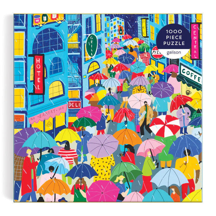 Umbrella Lane 1000 Piece Puzzle in Square Box - The Missing Piece Company