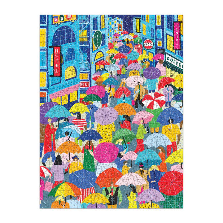 Umbrella Lane 1000 Piece Puzzle in Square Box - The Missing Piece Company