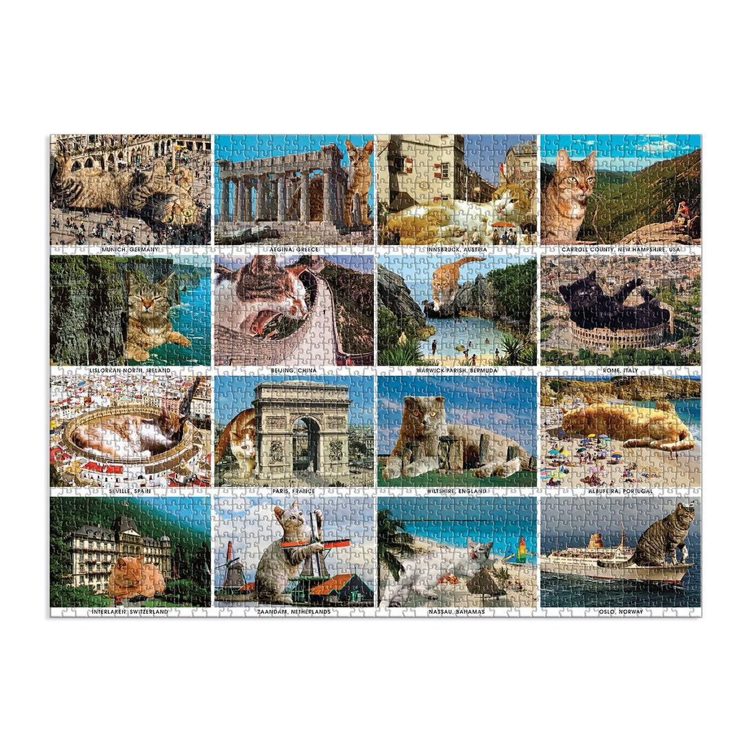 Vacation Cats 1500 Piece Puzzle - The Missing Piece Company