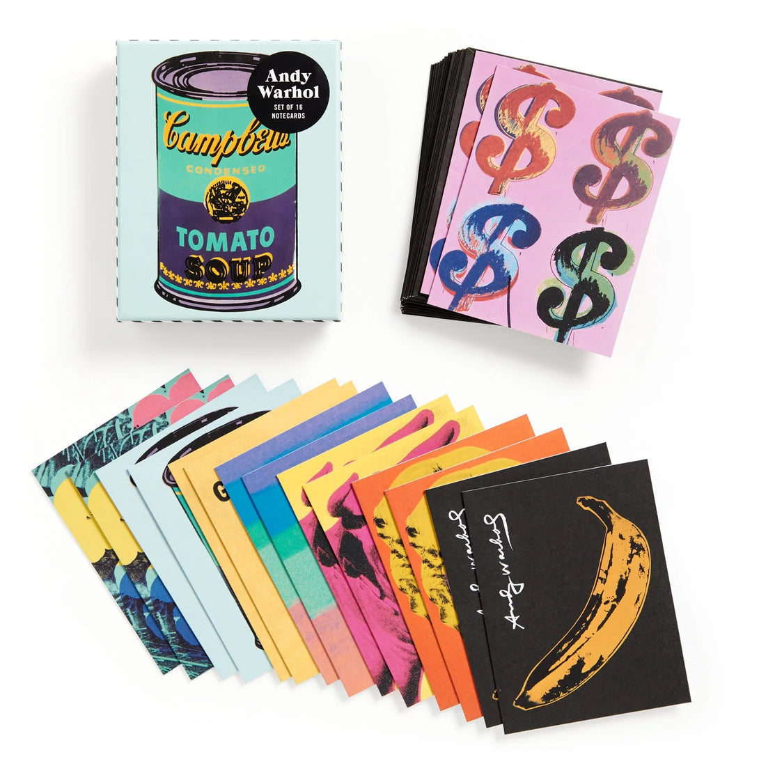 Warhol Pop Art Notecard Set - The Missing Piece Company