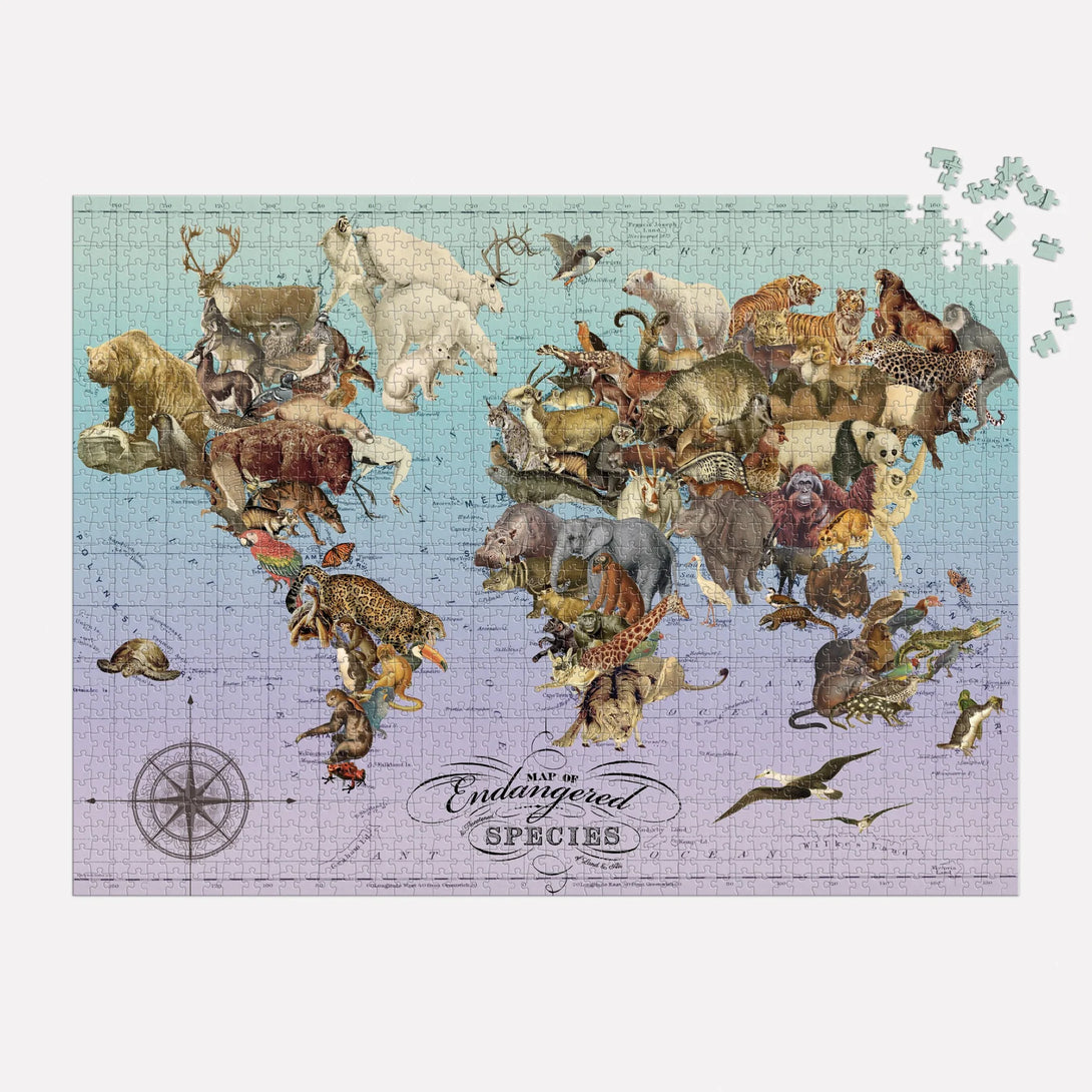 Wendy Gold Endangered Species 1500 Piece Puzzle - The Missing Piece Company