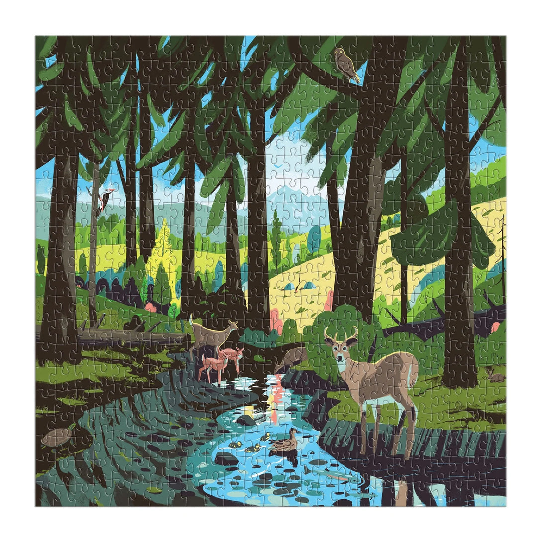 Woodland Pass 500 Piece Puzzle - The Missing Piece Company
