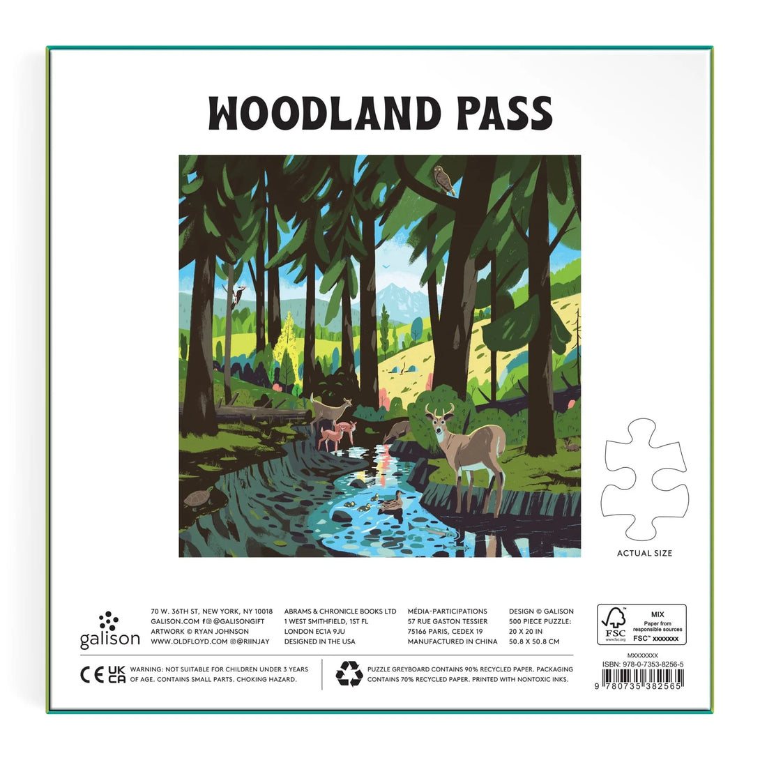 Woodland Pass 500 Piece Puzzle - The Missing Piece Company