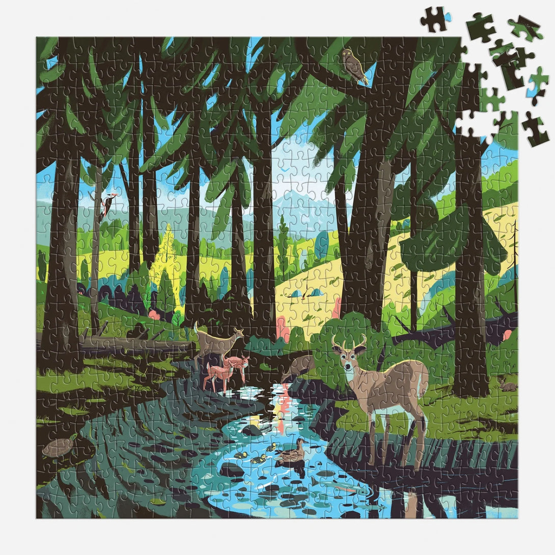 Woodland Pass 500 Piece Puzzle - The Missing Piece Company