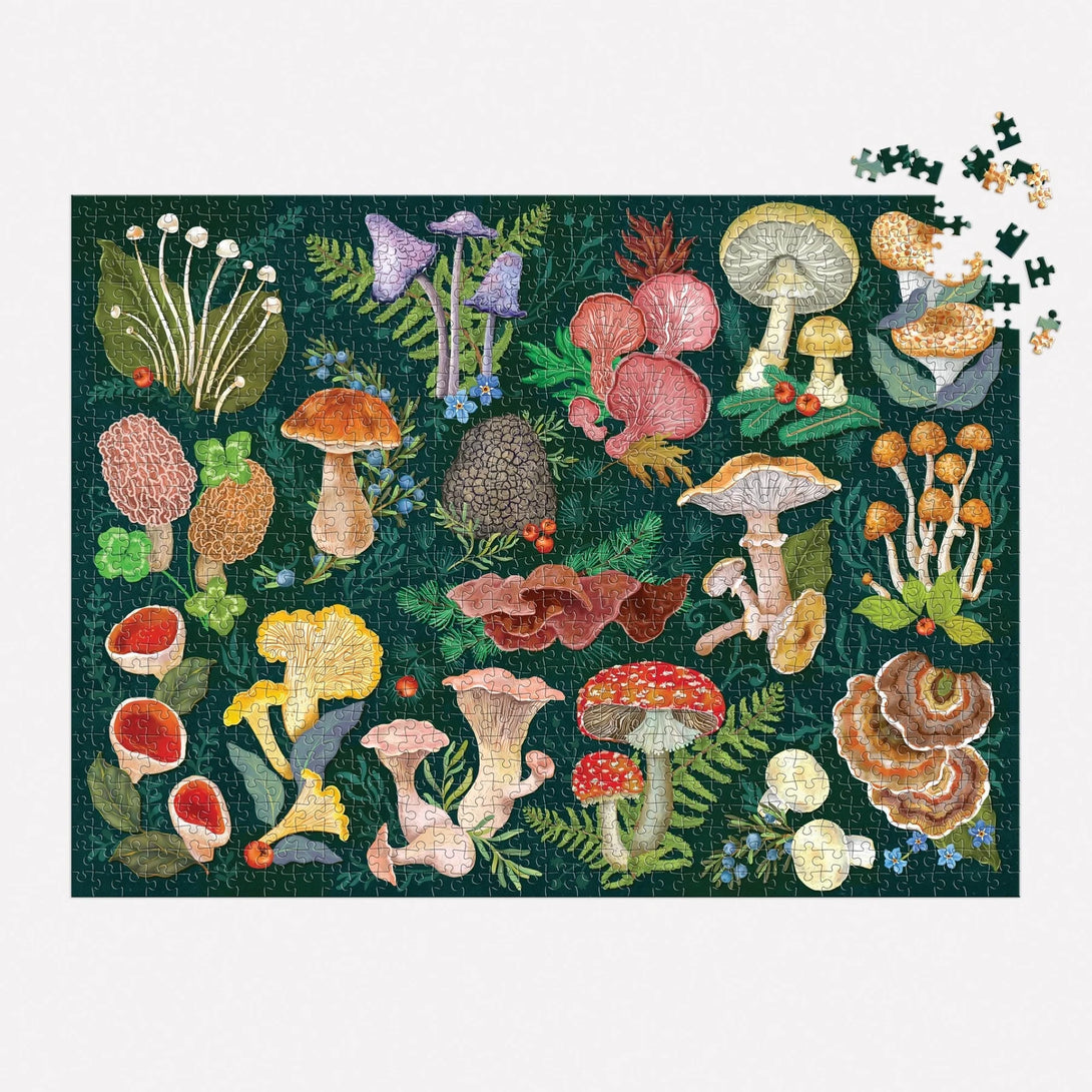 World of Mushrooms 1000 Piece Puzzle - The Missing Piece Company