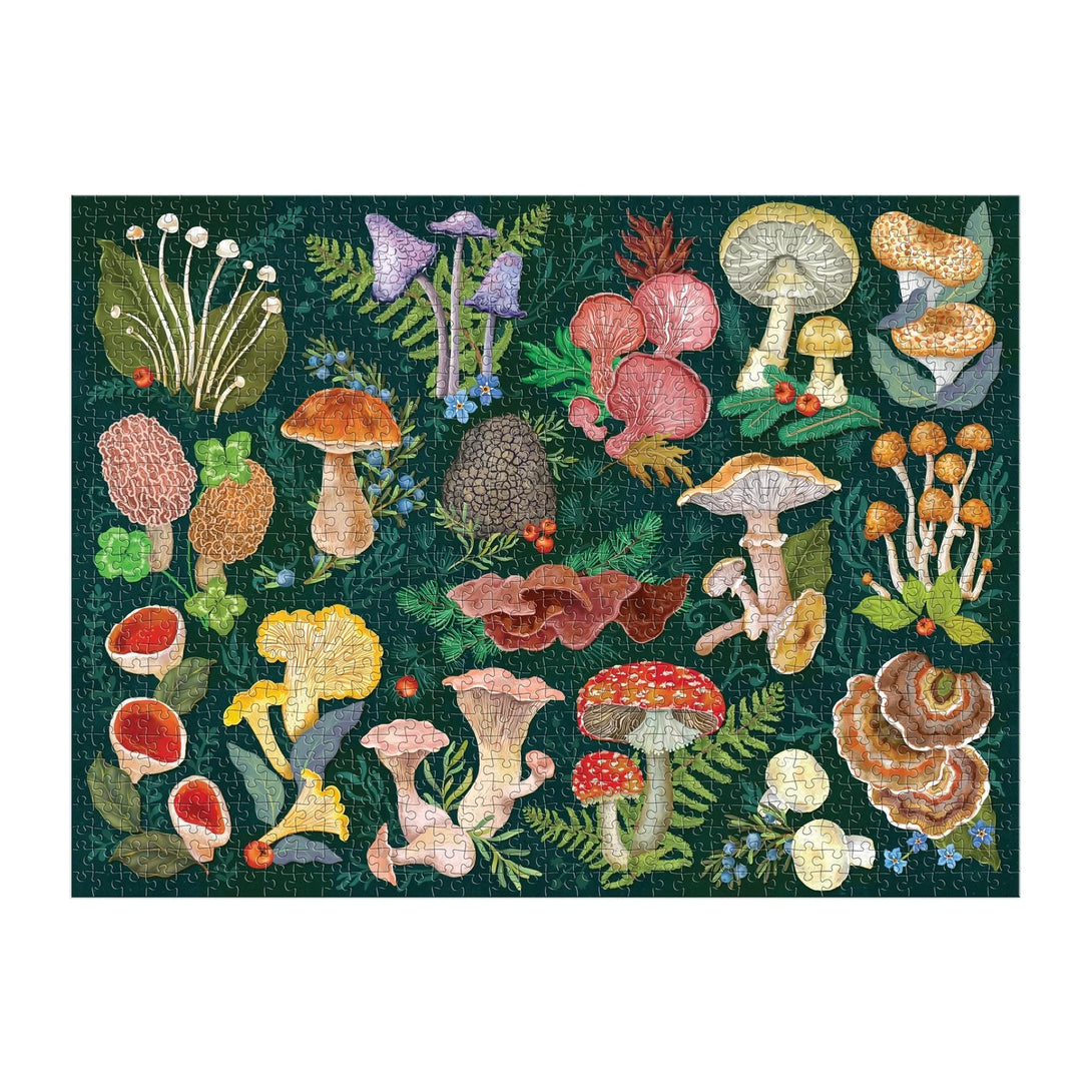 World of Mushrooms 1000 Piece Puzzle - The Missing Piece Company