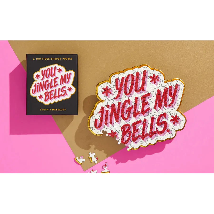 You Jingle My Bells 100 Piece Mini Shaped Puzzle - The Missing Piece Company