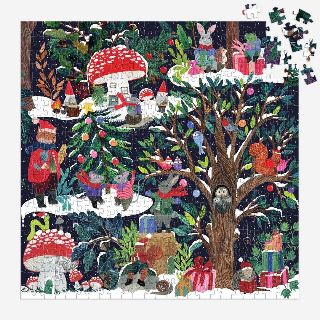 Yuletide Forest 500 Piece Puzzle - The Missing Piece Company