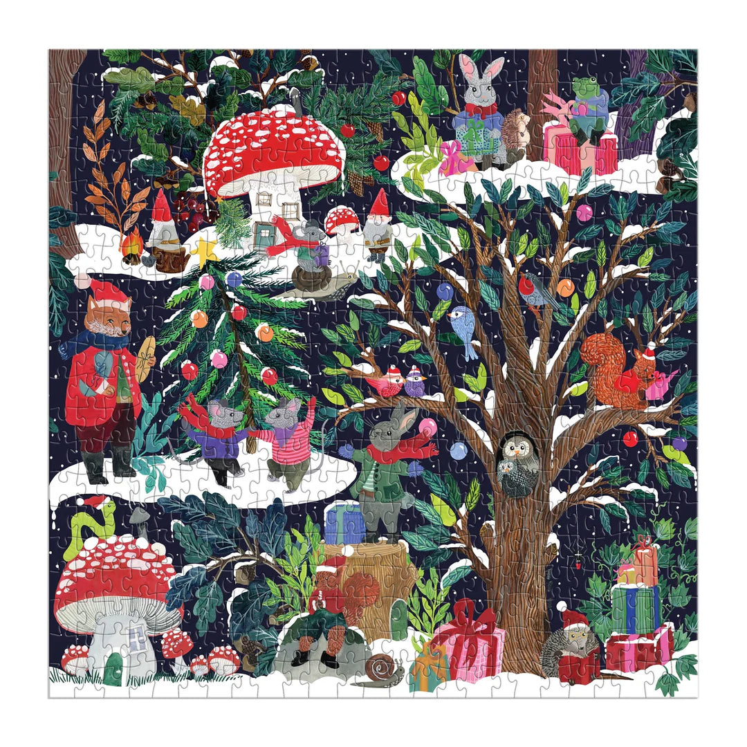 Yuletide Forest 500 Piece Puzzle - The Missing Piece Company