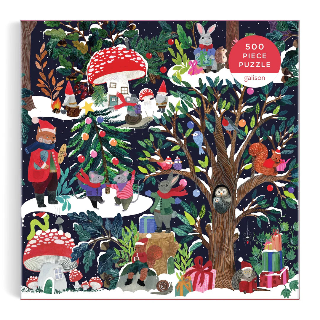 Yuletide Forest 500 Piece Puzzle - The Missing Piece Company