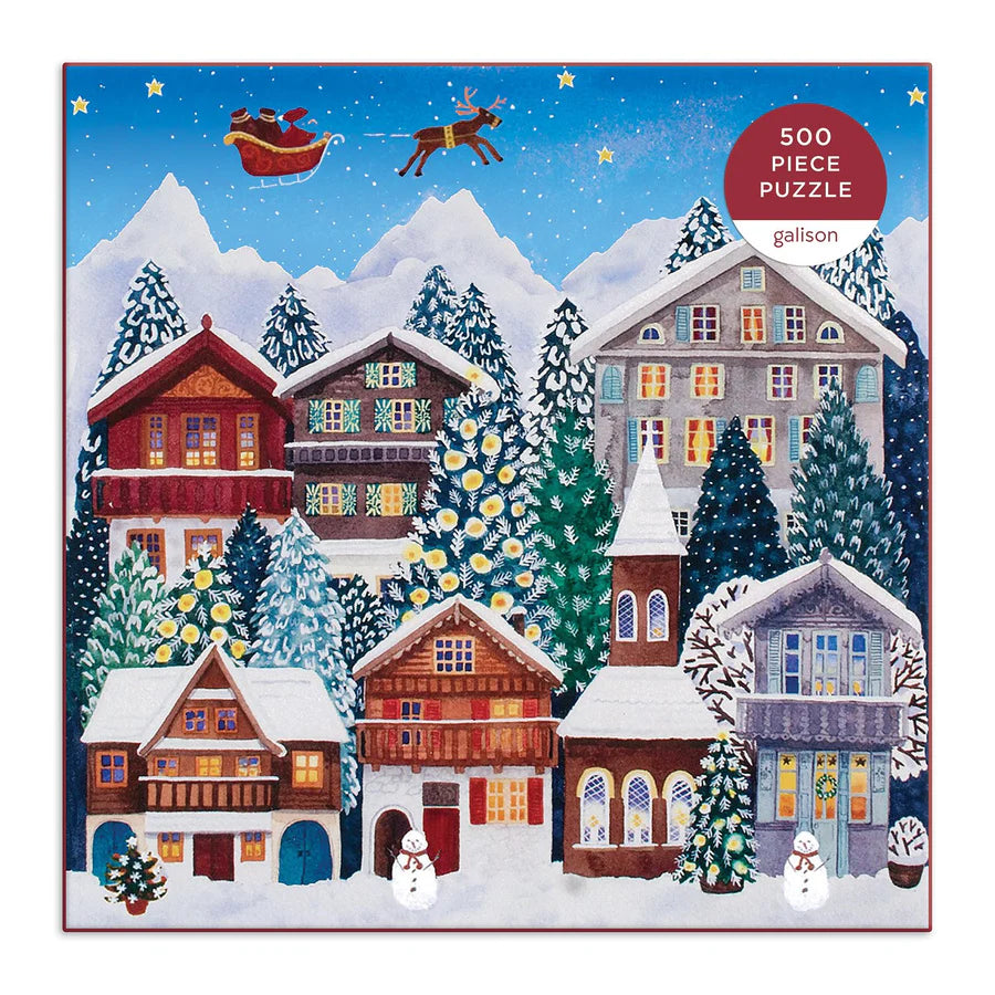Yuletide Village 500 Piece Puzzle - The Missing Piece Company