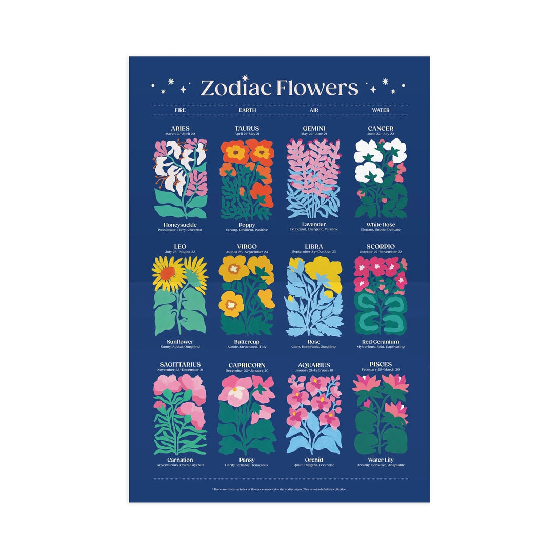 Zodiac Flowers 1000 Piece Puzzle - The Missing Piece Company