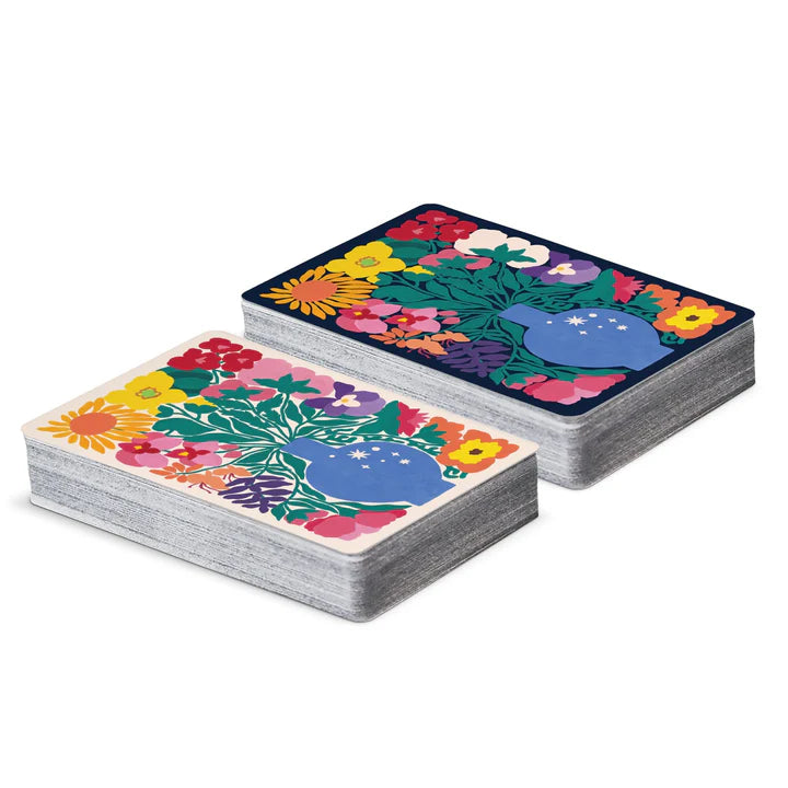 Zodiac Flowers Playing Card Set - The Missing Piece Company